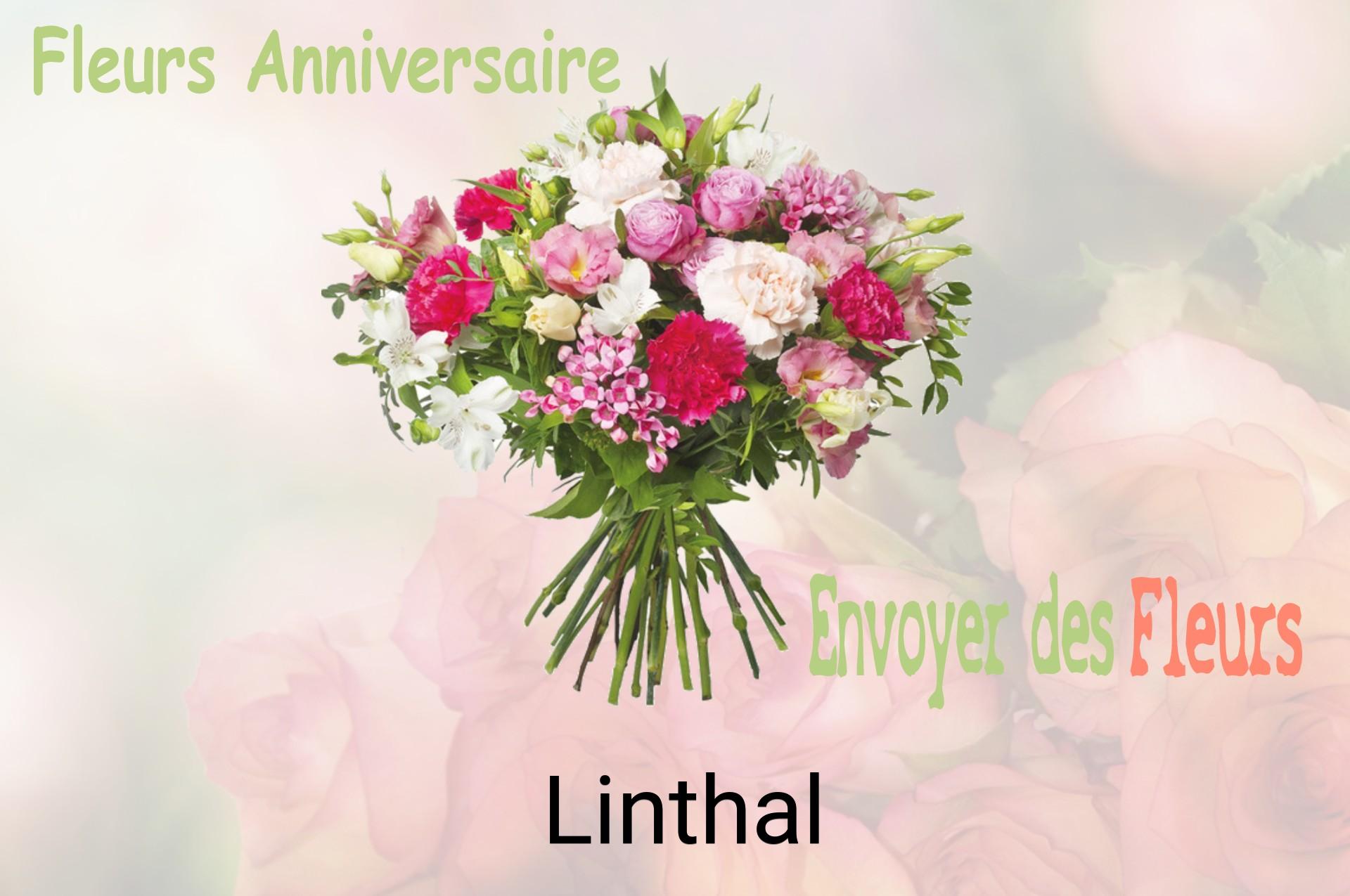 Bouquet de fleurs d’anniversaire livré à Linthal